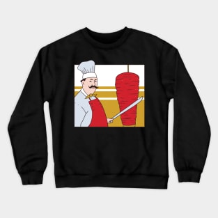 Kebab Chef Crewneck Sweatshirt